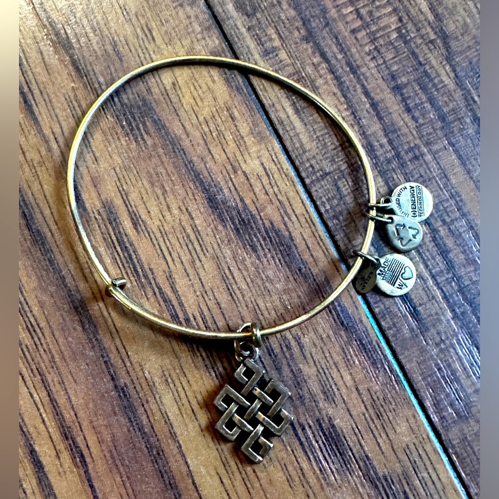 Alex & Ani Endless Knot Bangle